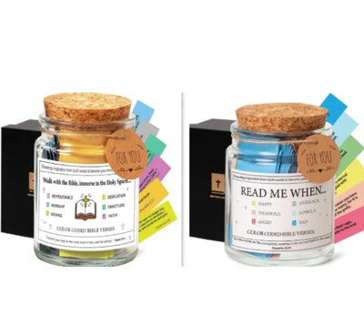 Bible Verse Jar Ornament